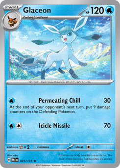 Glaceon card art