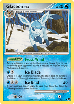 Glaceon card art