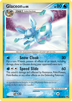 Glaceon card art