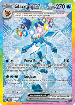 Glaceon ex card art