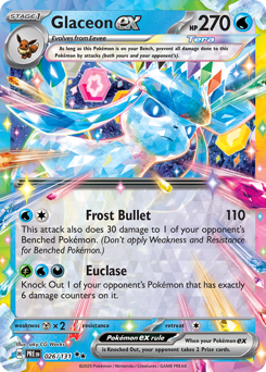 Glaceon ex card art