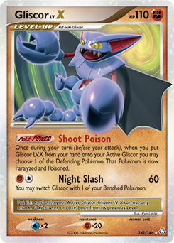 Gliscor LV.X card art