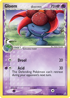 Gloom δ card art