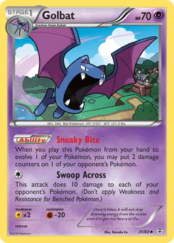 Golbat card art