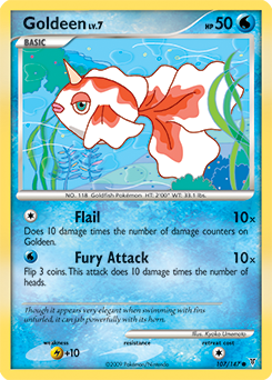 Goldeen card art
