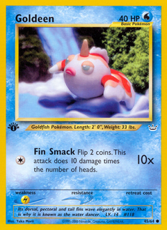 Goldeen card art
