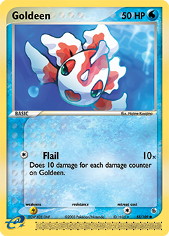 Goldeen card art