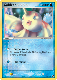 Goldeen card art