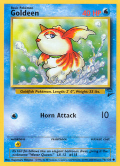 Goldeen card art