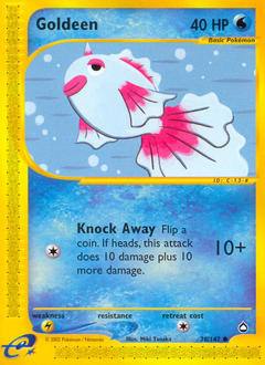 Goldeen card art