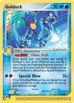 Golduck card art