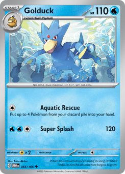 Golduck card art