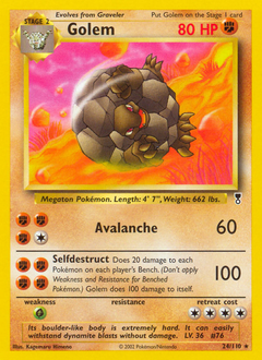 Golem card art