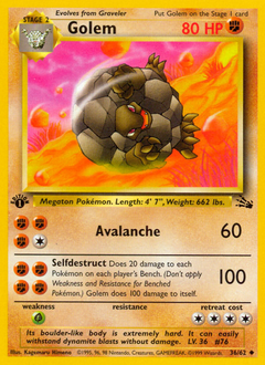 Golem card art