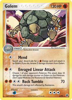 Golem card art