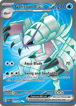 Golisopod ex card art