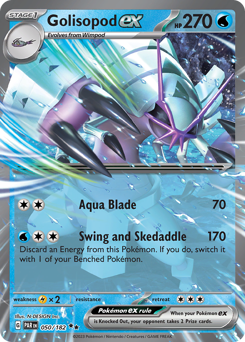 Golisopod ex card art