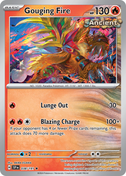Gouging Fire card art