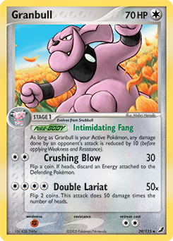 Granbull card art