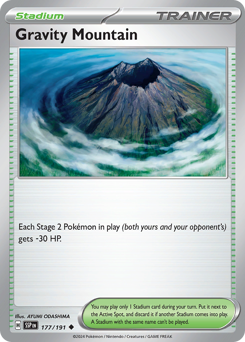 Gravity Mountain card art