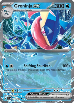 Greninja ex card art