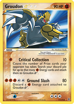 Groudon ★ card art