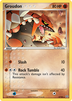 Groudon card art