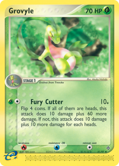 Grovyle card art