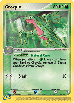 Grovyle card art