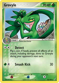 Grovyle card art
