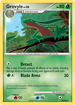Grovyle card art