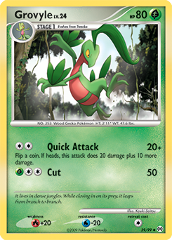 Grovyle card art