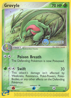 Grovyle card art