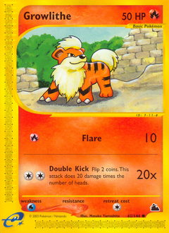 Growlithe card art
