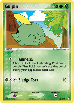 Gulpin card art