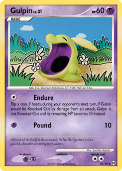 Gulpin card art
