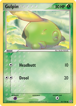 Gulpin card art