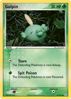 Gulpin card art