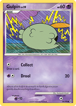 Gulpin card art