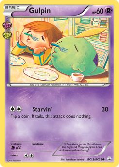 Gulpin card art