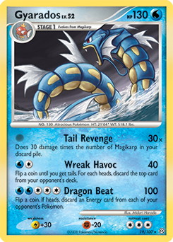 Gyarados card art