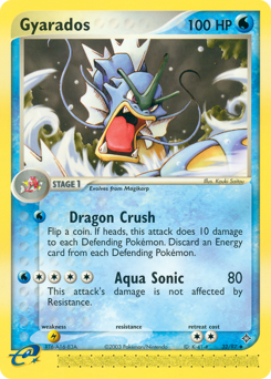 Gyarados card art