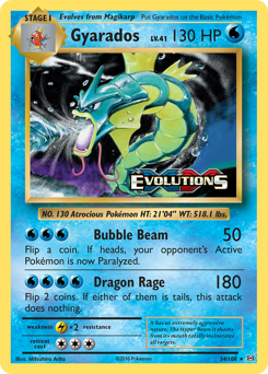 Gyarados card art