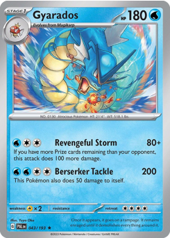 Gyarados card art