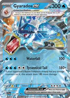 Gyarados ex card art