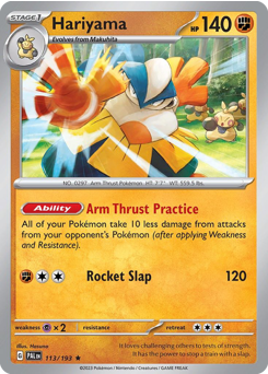 Hariyama card art