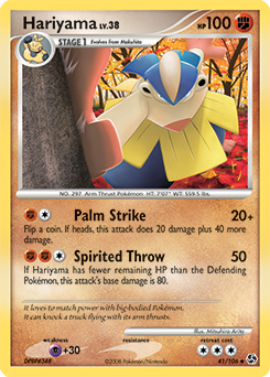 Hariyama card art