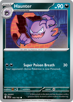 Haunter card art