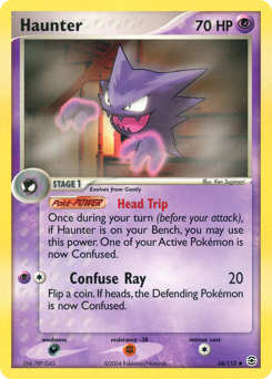 Haunter card art