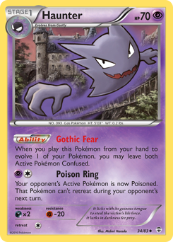 Haunter card art